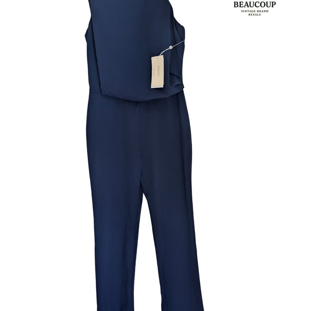 TS Couture Blue Jumpsuit